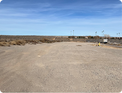 North of Irving Boulevard, looking north